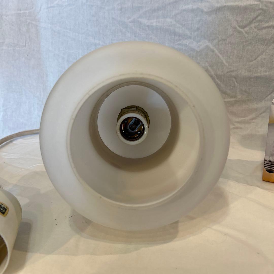 70s80sヴィンテージランプ 北欧　ガラス　ミッドセンチュリー　ポストモダン