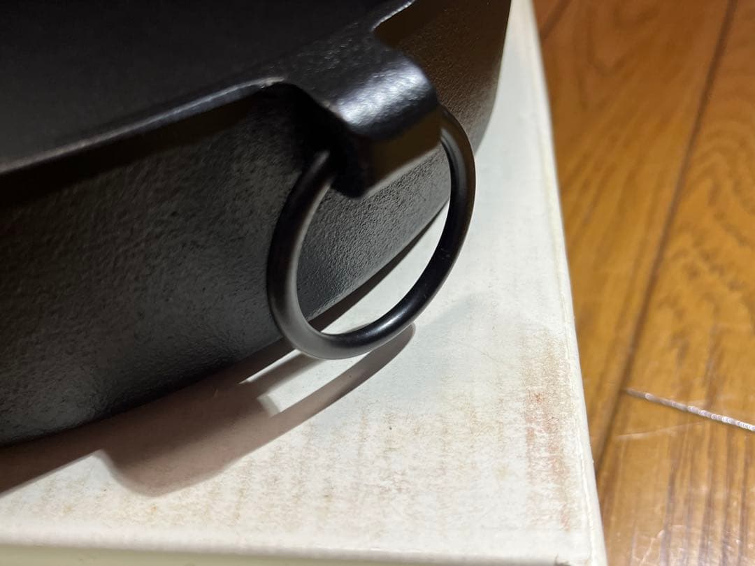 【KURIHARA HARUMI】南部鉄器パン24cm【未使用】