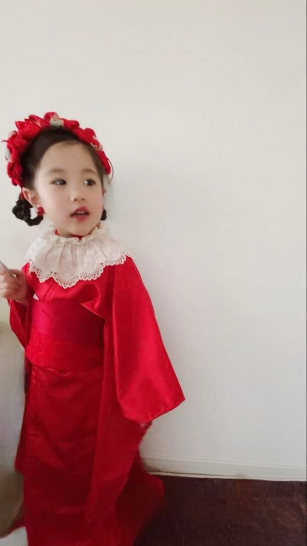 七五三　七五三髪飾り　ヘッドドレス　 選べるイヤリング♡　082