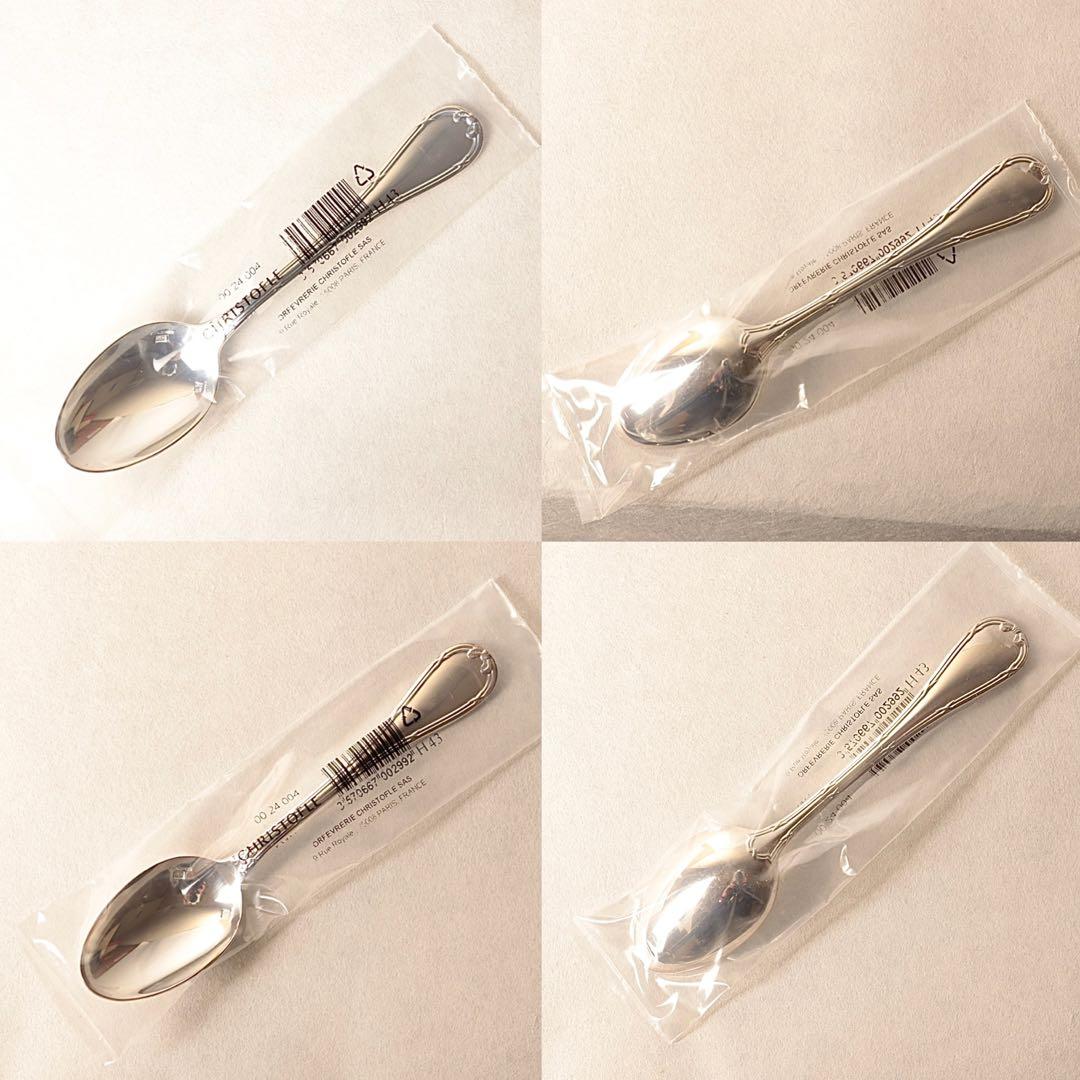 ✨未開封　クリストフル　Christofle リュバン　コーヒースプーン　4本