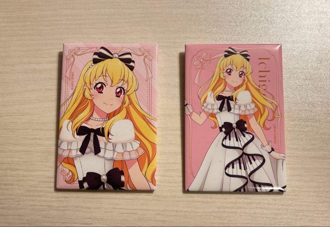 星宮いちご アイカツ オケカツ！ ポートレート缶バッチ - メルカリ