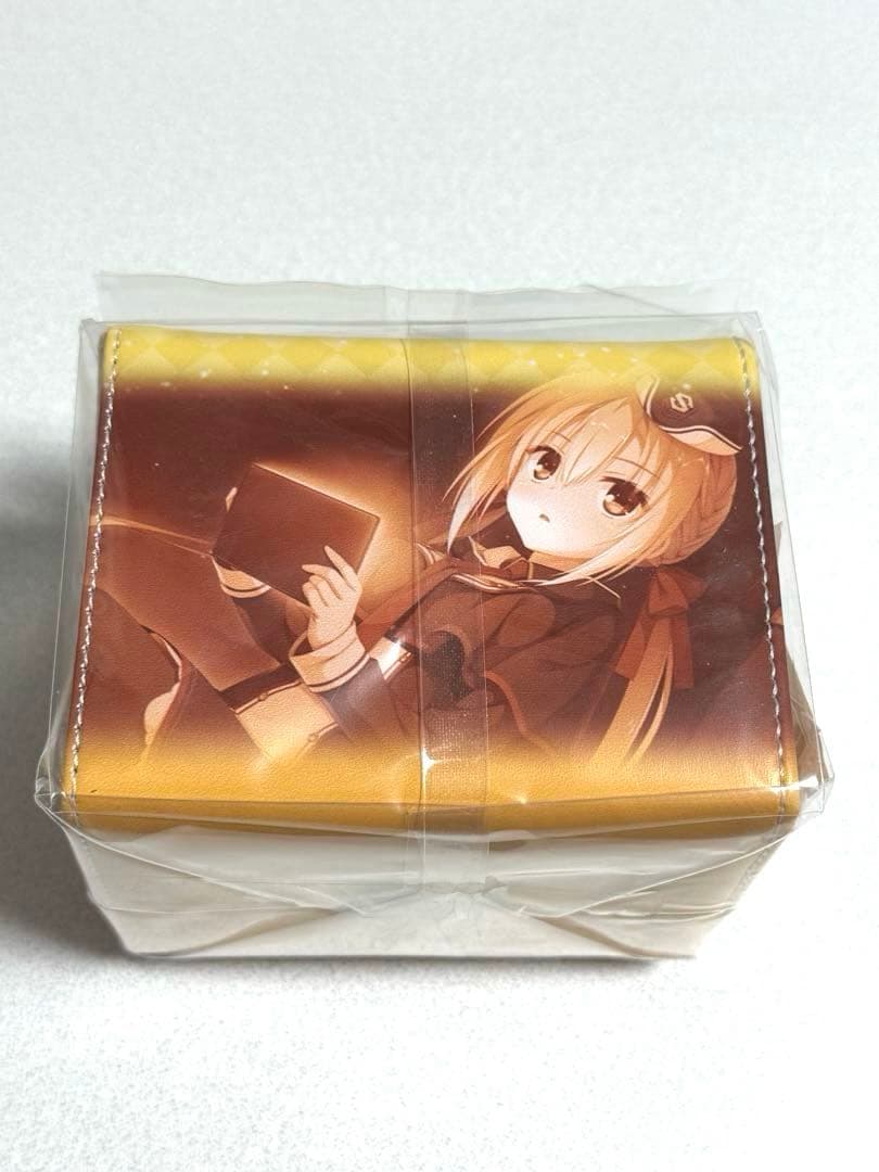 リドルジョーカー　在原七海　合皮製デッキケース　ゆずソフト