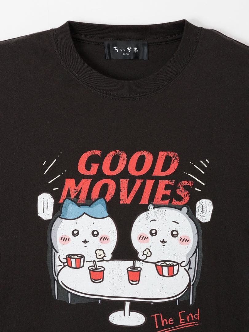 XLサイズ ちいかわ ハチワレ Tシャツ GOOD MOVIES 新品 - メルカリ