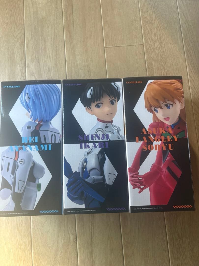 一番くじ 新世紀エヴァンゲリオン 30th B賞C賞D賞セット