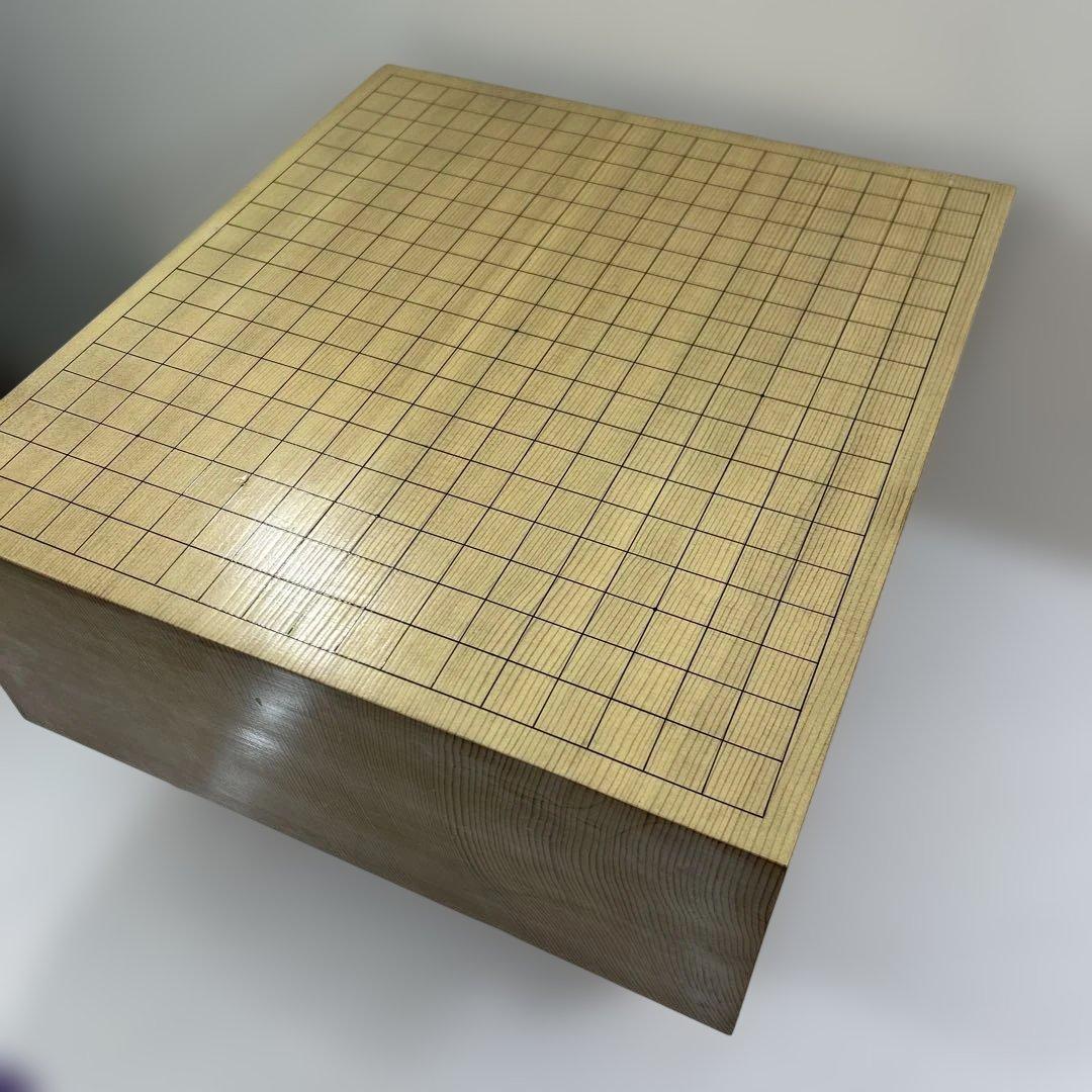 木製囲碁盤 標準サイズ 格子模様 楽天市場】囲碁盤 新かや1寸ハギ卓上碁盤 見やすい色合いで手軽な厚み