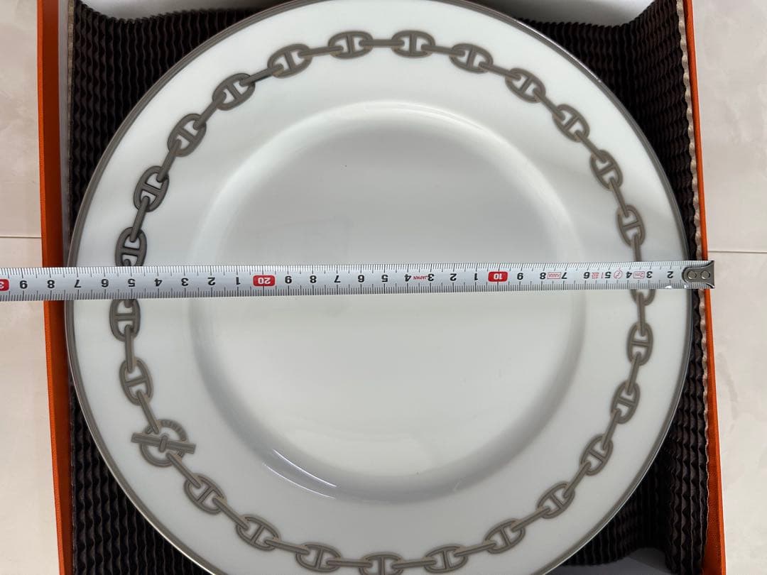 HERMES シェーヌダンクルプレート　2枚セット