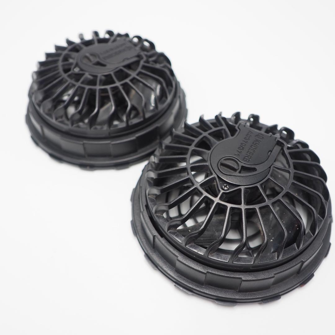 KYOCERA AIRCRAFT AC360-19V 空調ファン バッテリ2個付