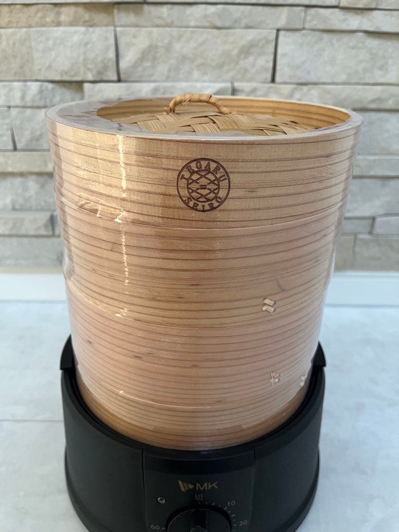 【新品未使用】エムケー精工TEGARU＝SEIRO 電気せいろEM-185蒸し器