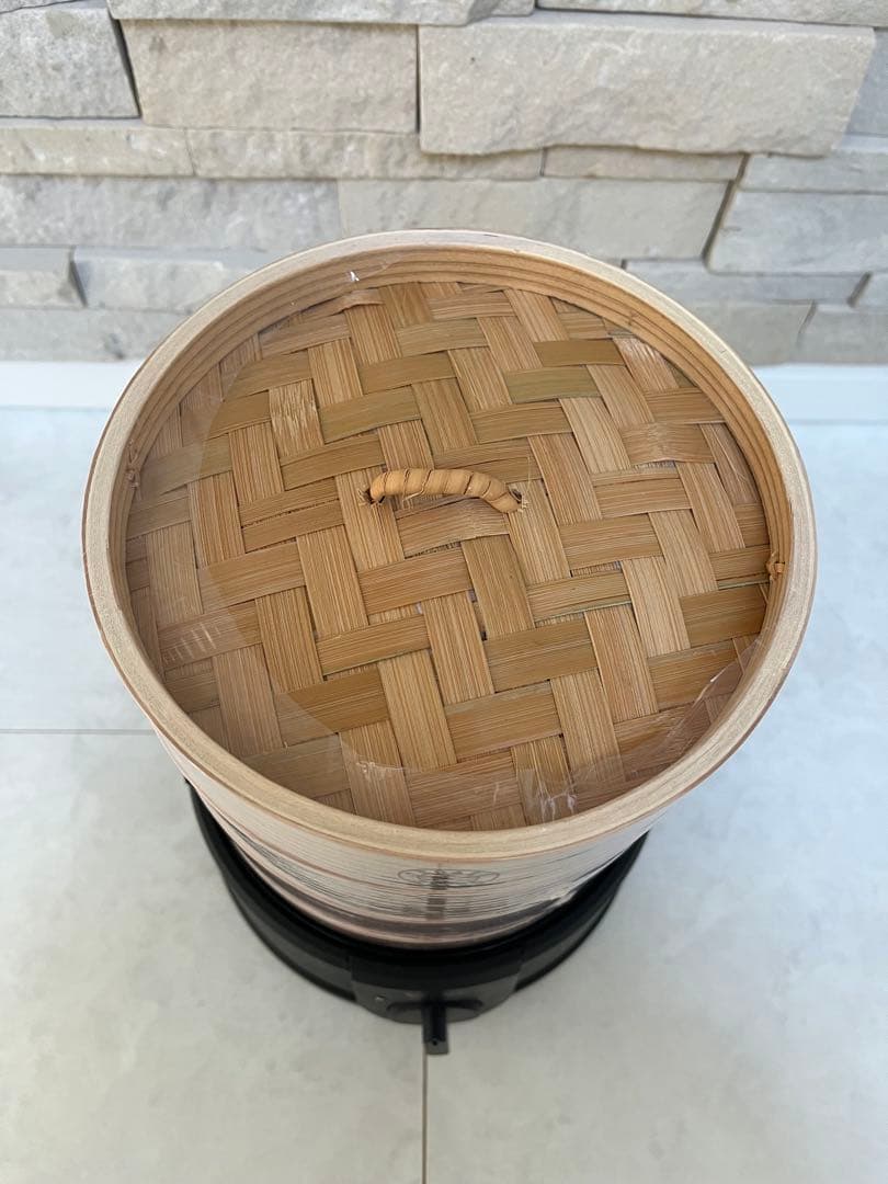 【新品未使用】エムケー精工TEGARU＝SEIRO 電気せいろEM-185蒸し器