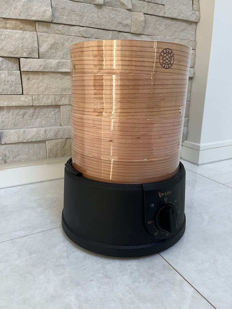 【新品未使用】エムケー精工TEGARU＝SEIRO 電気せいろEM-185蒸し器