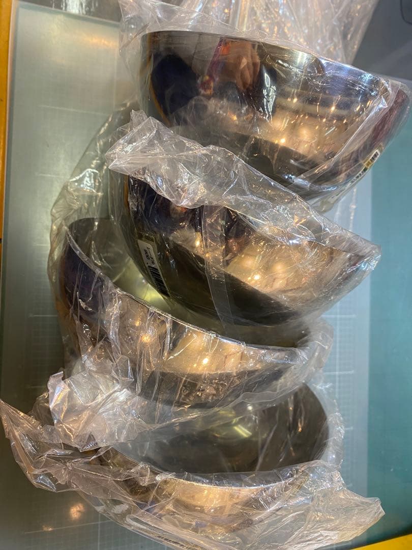 玉虎堂 MARUTAMA 18-8ステンレス レードル 900ml×4本セット