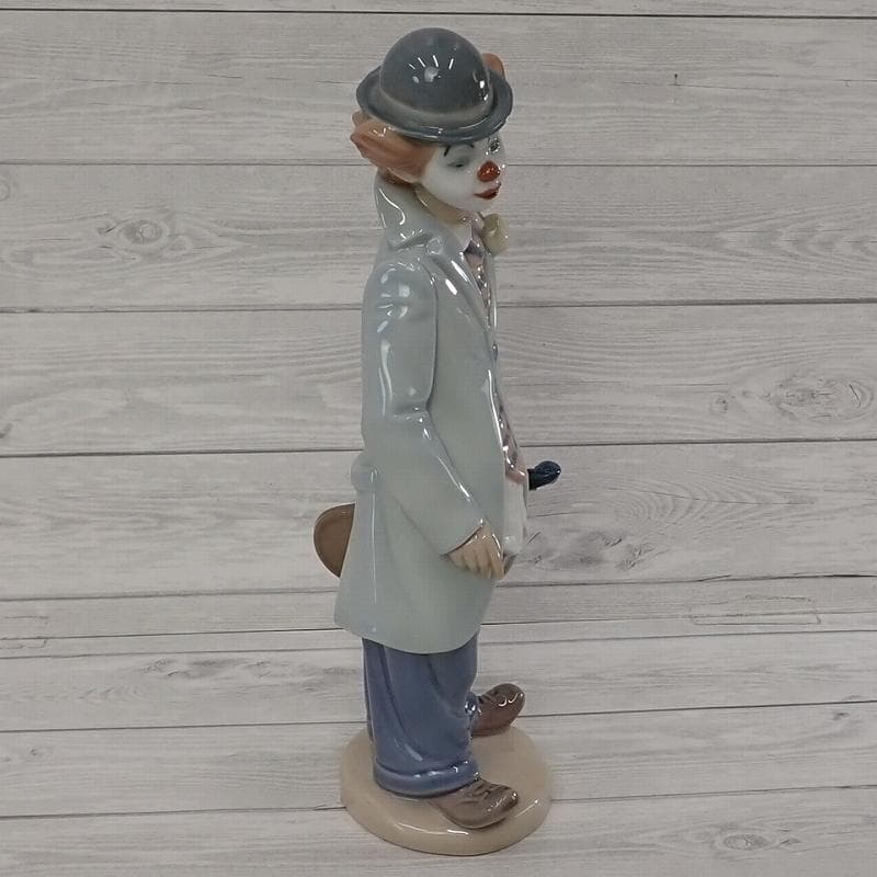 RU-6181リヤドロフィギュリン　ピエロ　2体 サックス　バイオリン音楽隊