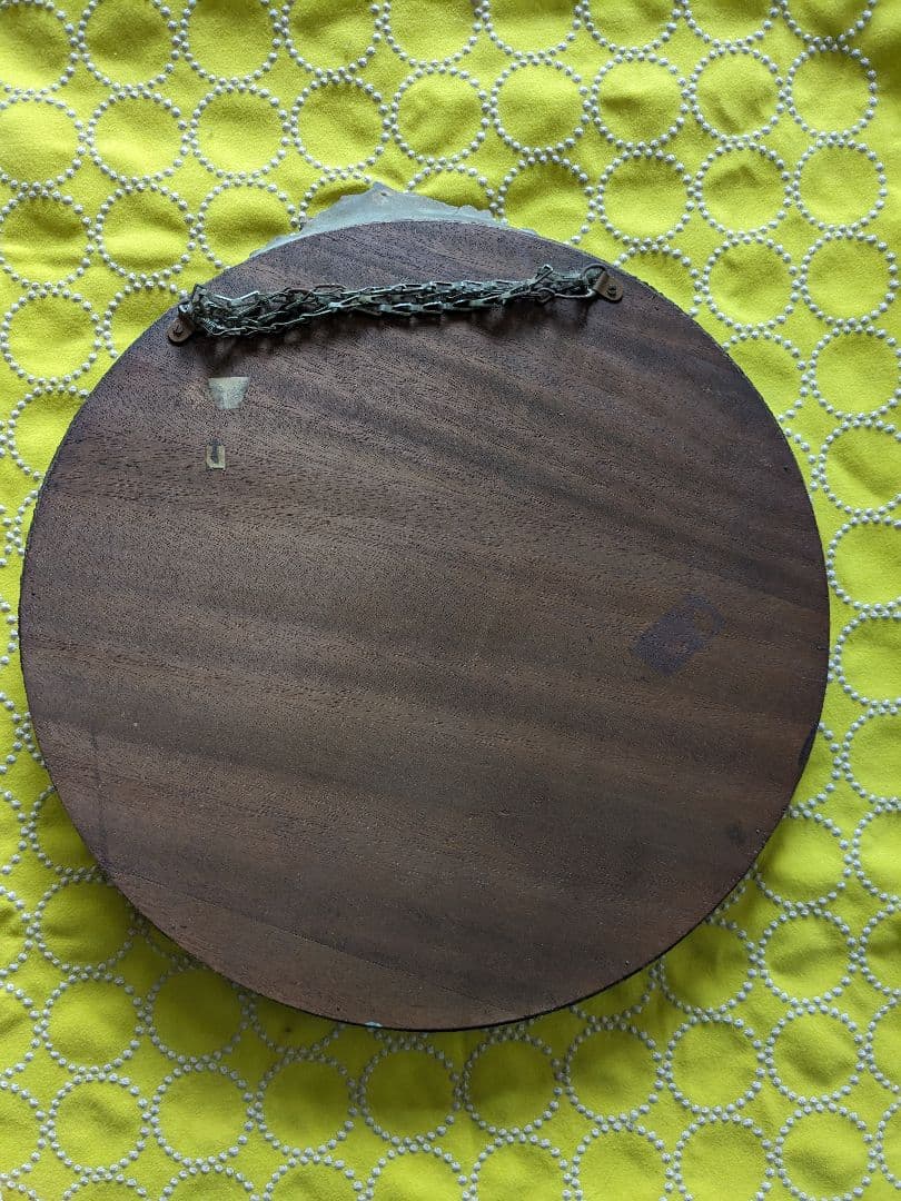 バーボラミラー　凸面　イギリスアンティーク