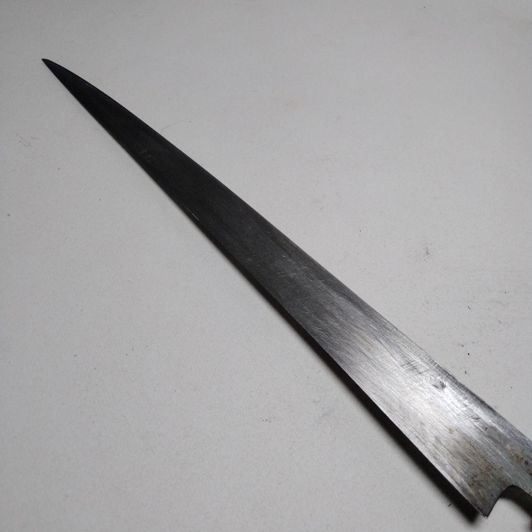 【T2B6】堺一文字光秀造　柳刃包丁　刺身　包丁　＊某料理チェーン店で使用