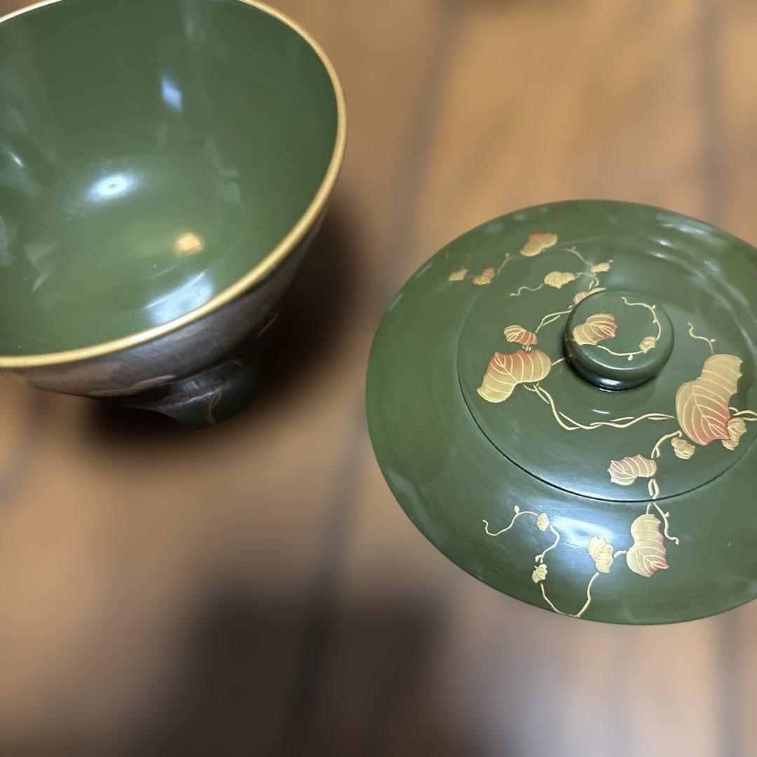 期間限最終処分特価逸品輪島アンティークお吸い物椀五客セット煮物や