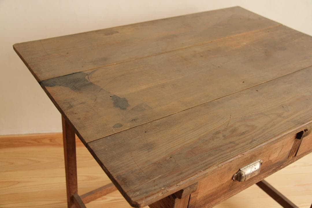 テーブル　作業台　アンティーク　古家具　店舗什器