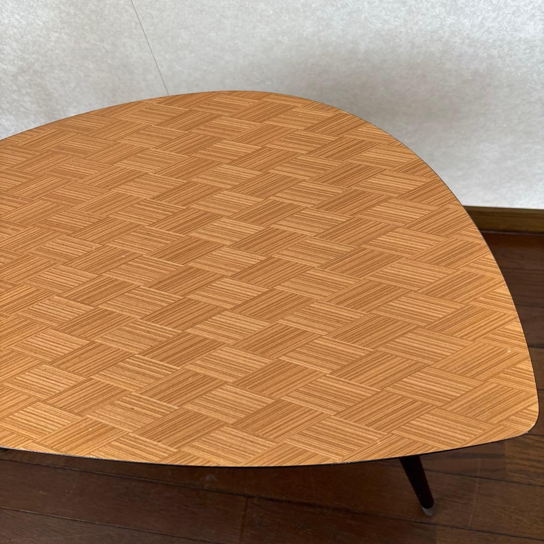 【良品】IKEA ローヴバッケン サイドテーブル 希少柄