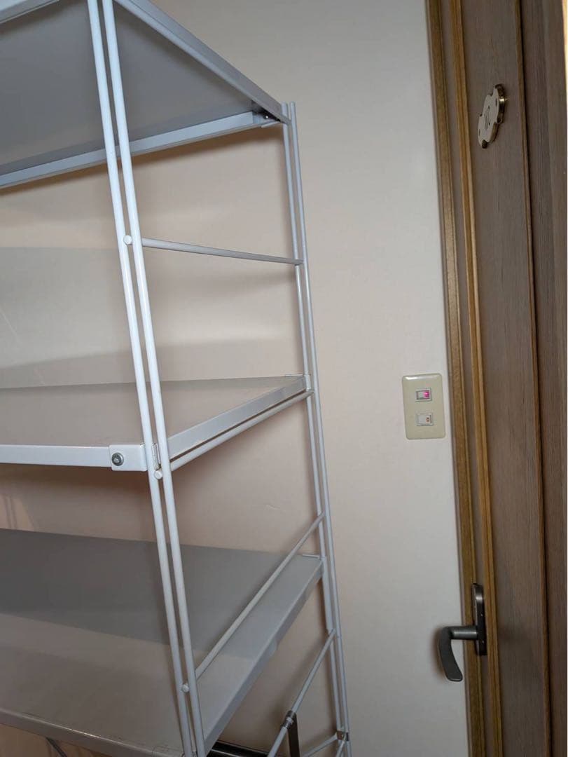 ■送料込■無印良品 ステンレスユニットシェルフ 棚 アイアン家具 収納