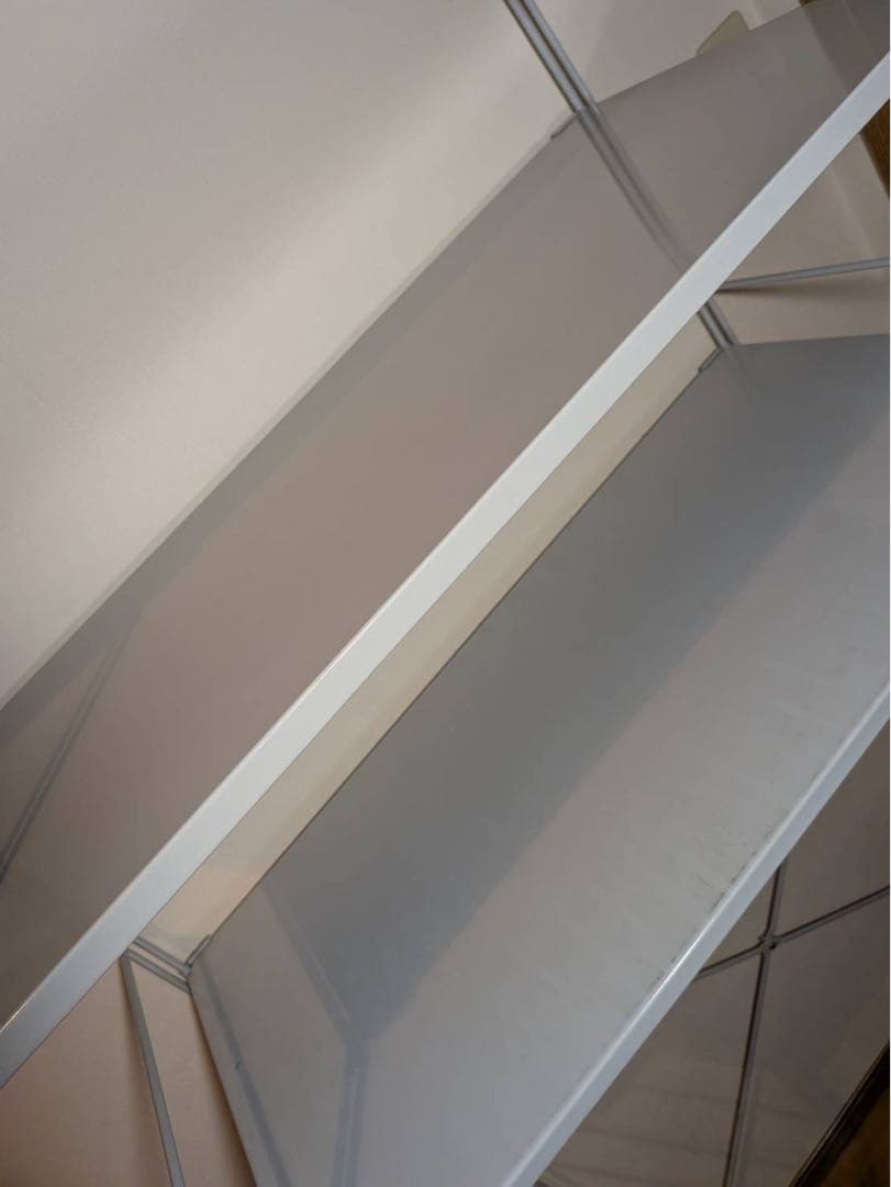 ■送料込■無印良品 ステンレスユニットシェルフ 棚 アイアン家具 収納