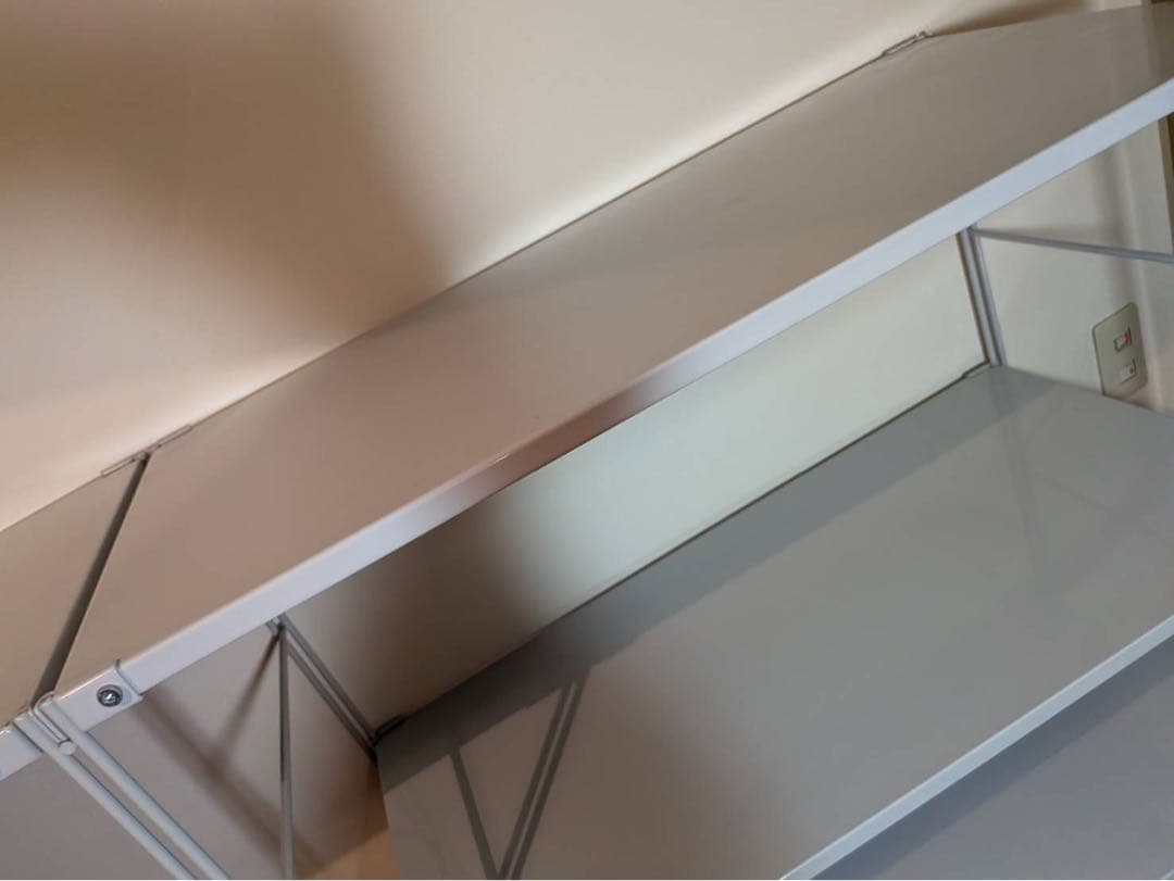 ■送料込■無印良品 ステンレスユニットシェルフ 棚 アイアン家具 収納