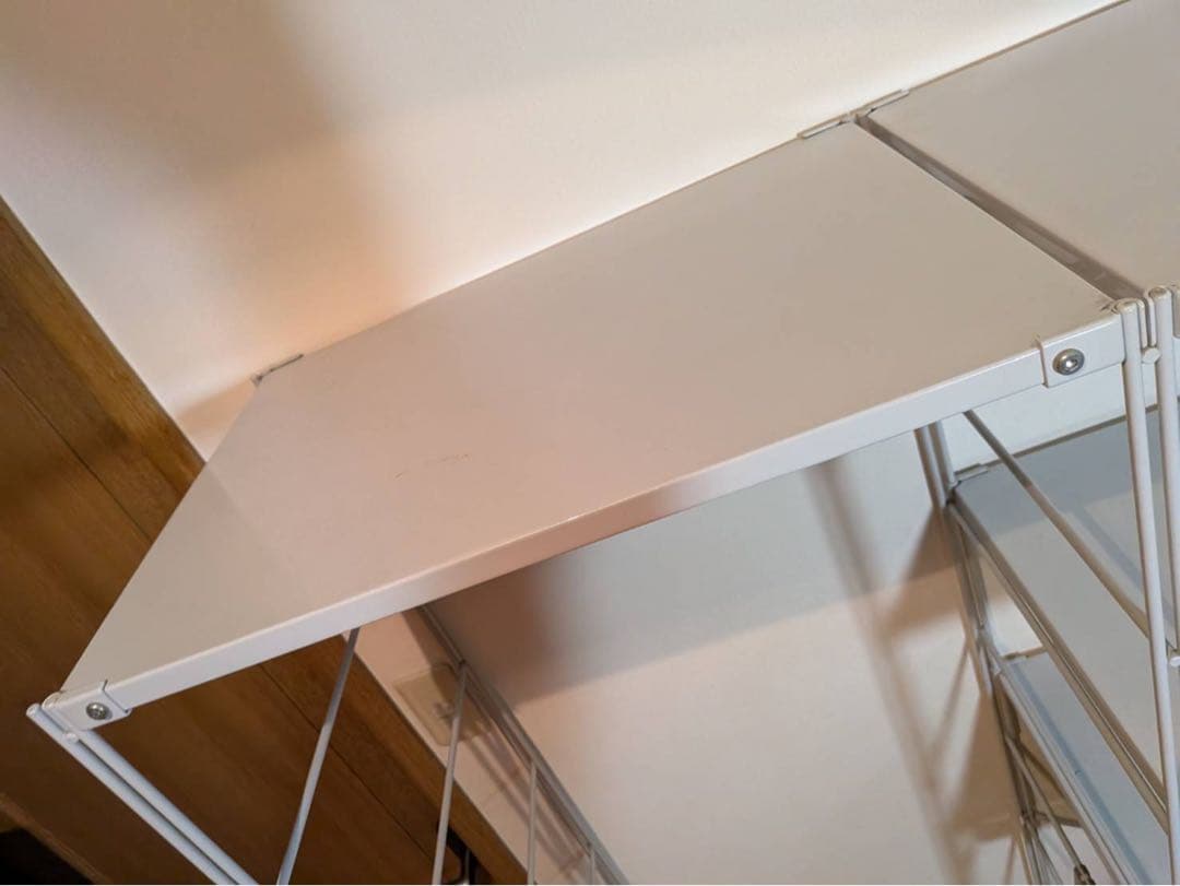 ■送料込■無印良品 ステンレスユニットシェルフ 棚 アイアン家具 収納