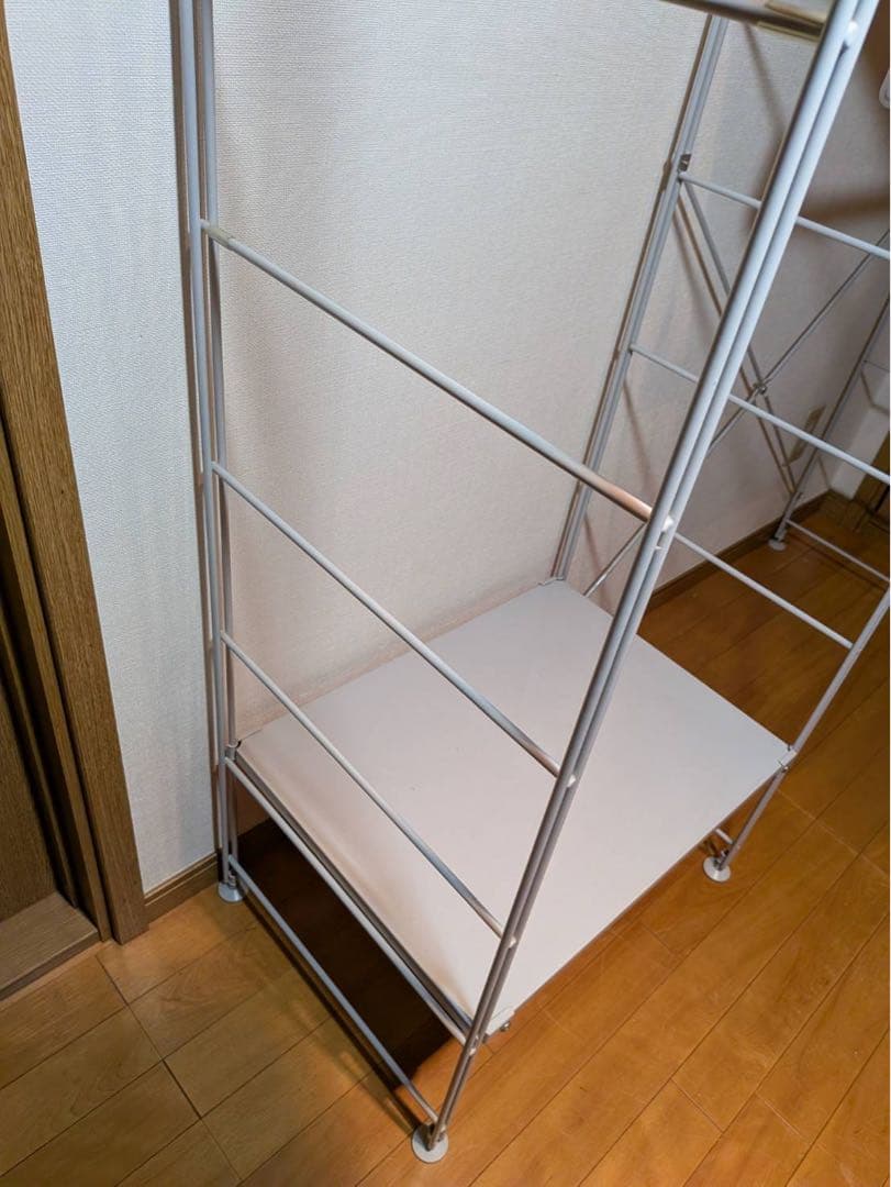 ■送料込■無印良品 ステンレスユニットシェルフ 棚 アイアン家具 収納