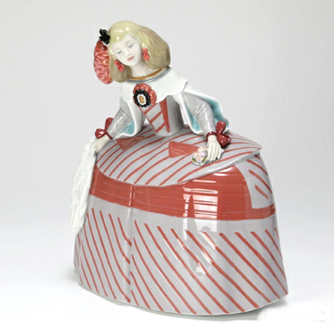 【新品】レア 廃盤品 リヤドロ メニーナ 王妃 王女 皇女 女官 女性 少女