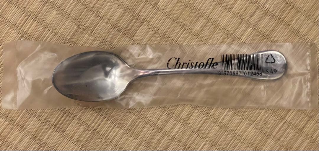 Christfle クリストフル スプーン 5本 未使用