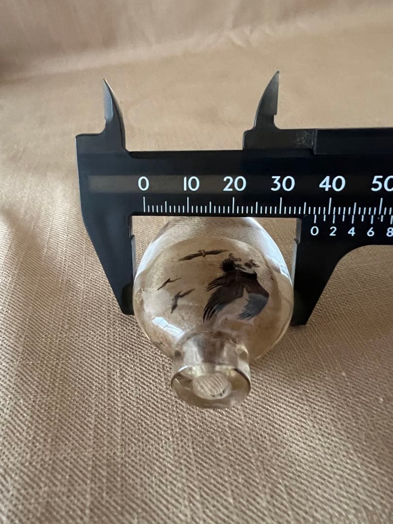 水晶 鼻烟壶 鼻煙壺 内画