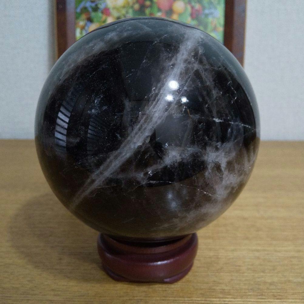 モリオン 丸玉 105mm 1.5kg 台座付き