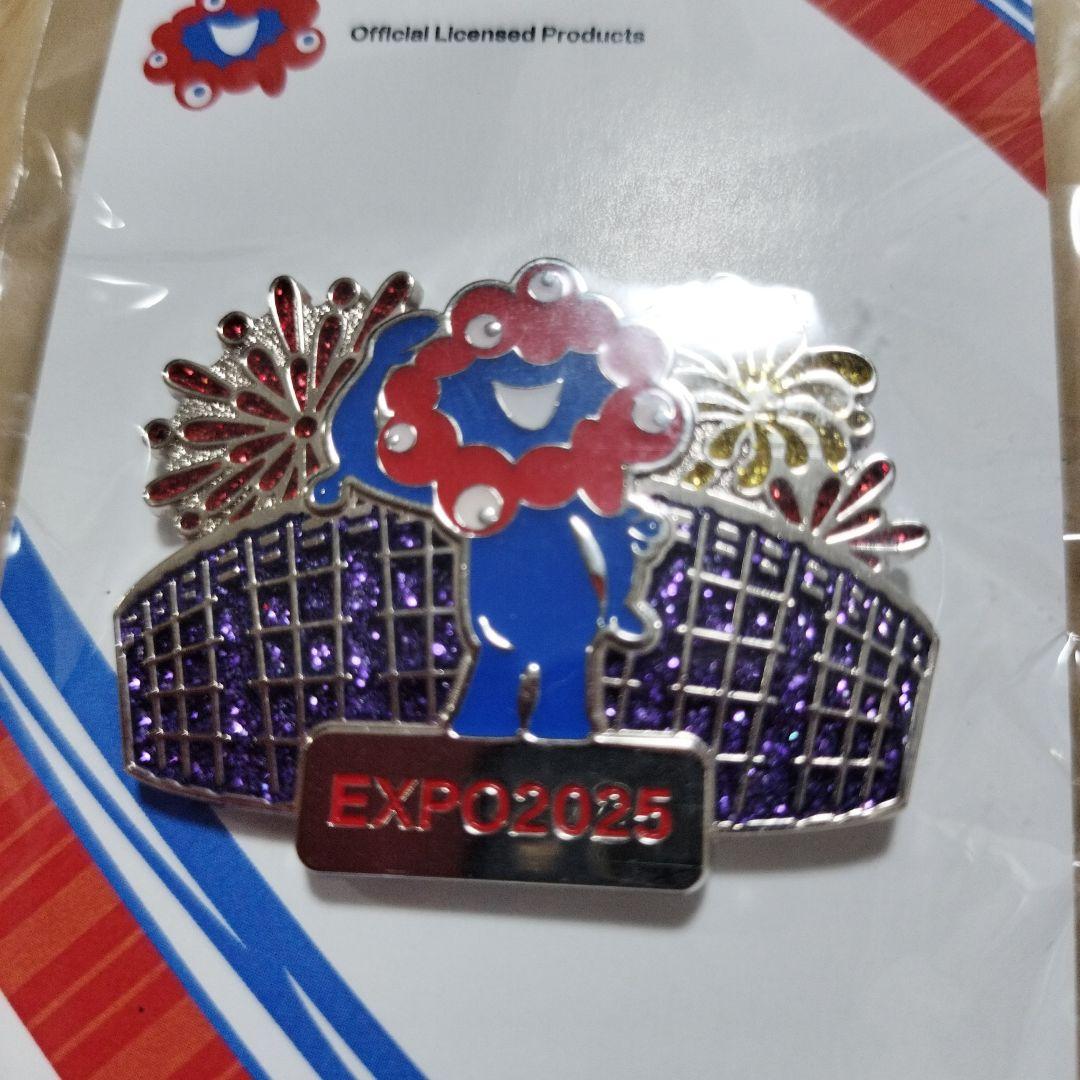 ミャクミャク 大屋根リング ピンバッジ 万博 2025 - メルカリ