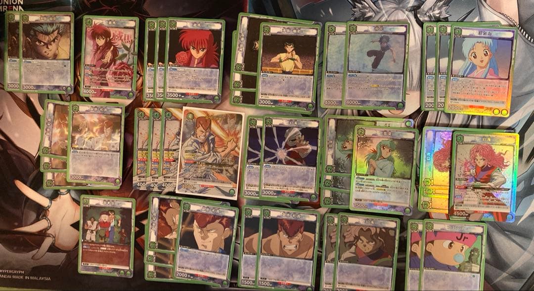 UNION ARENA 浦飯幽助デッキ