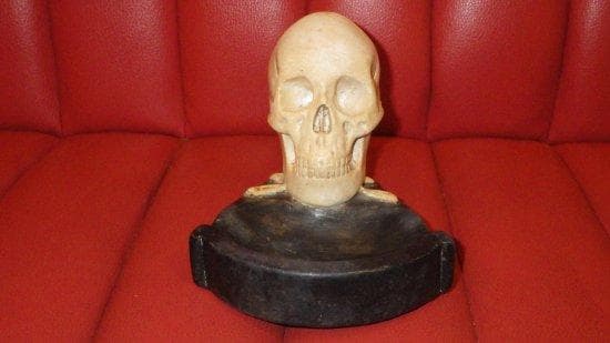 ビンテージ★スカル★灰皿★ドクロ★ガイコツ★アート★置物★小物入れ★髑髏★骸骨