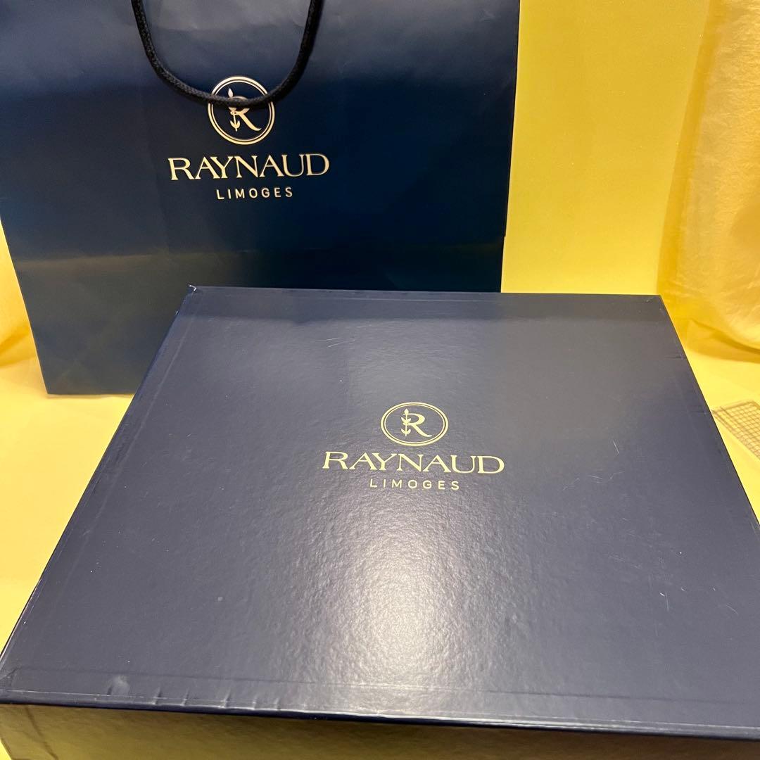 新年　正月　6枚セット　新品　未使用　フランス　レイノー　リモージュ　プレート