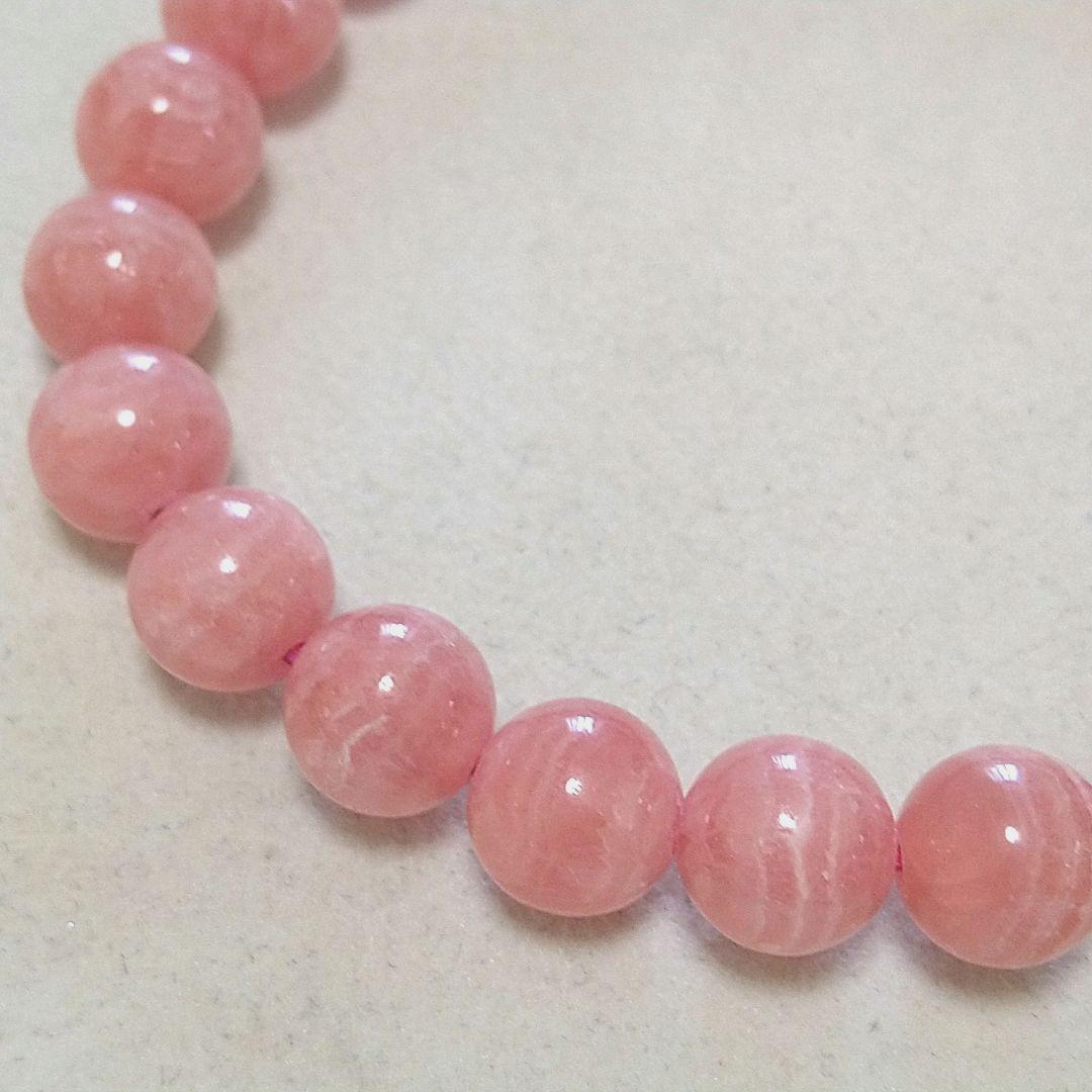 プロフ必読！∞ 恋愛運・人気・トラウマ除去♪高品質 インカローズ8mmブレス ∞