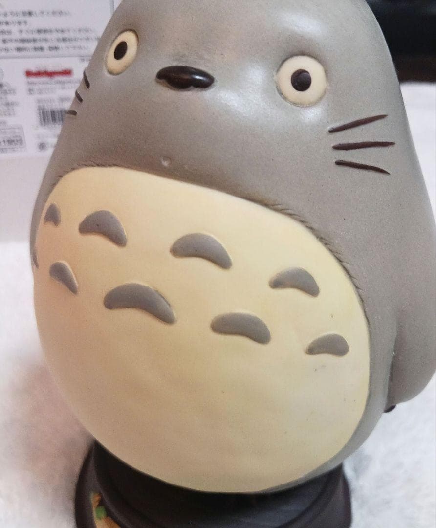 【 新品・未使用 】ジブリ となりのトトロ 磁器オルゴール 大トトロ セキグチ