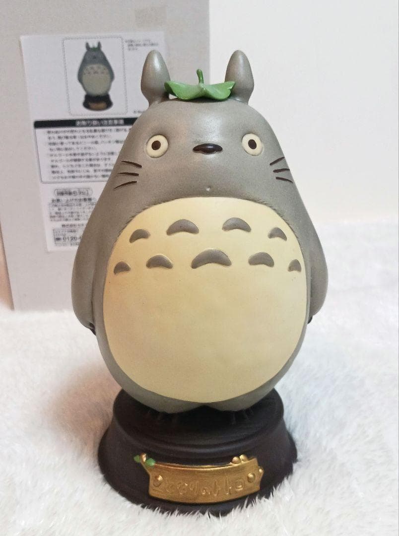 【 新品・未使用 】ジブリ となりのトトロ 磁器オルゴール 大トトロ セキグチ
