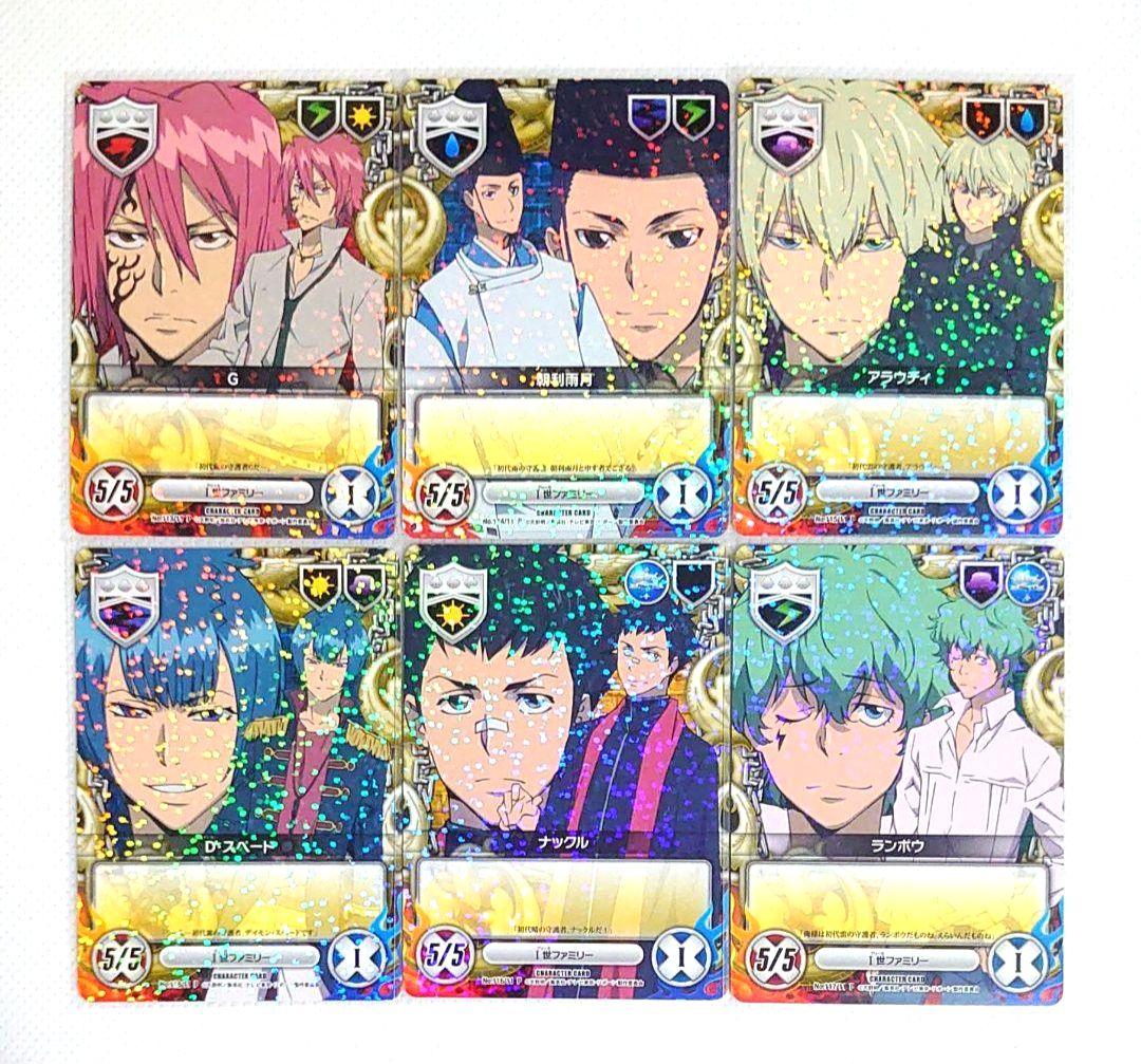 家庭教師ヒットマンREBORN！CCG P カード 初代ファミリー セット