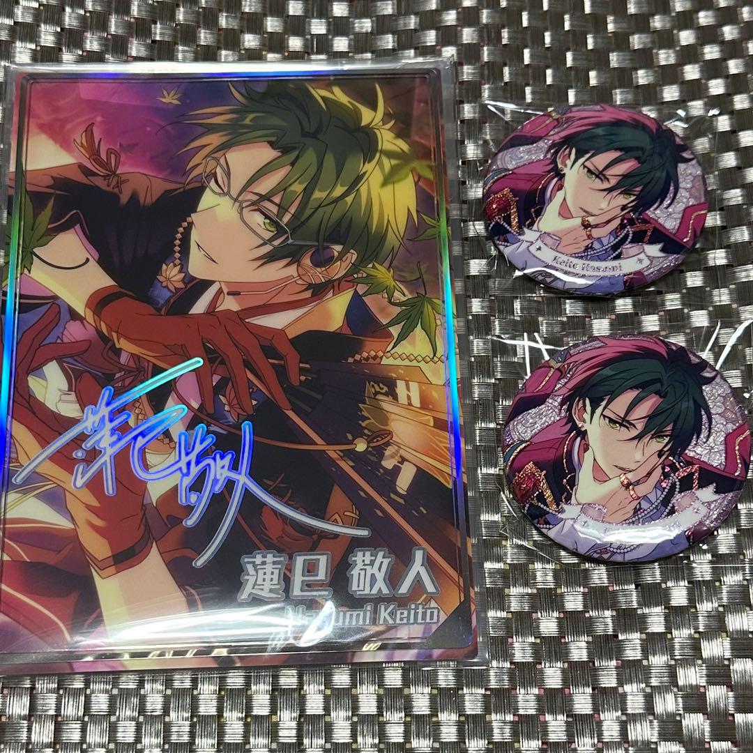 あんスタ 蓮巳敬人 中国 缶バッジ 花の契約 ポートレート カフェ