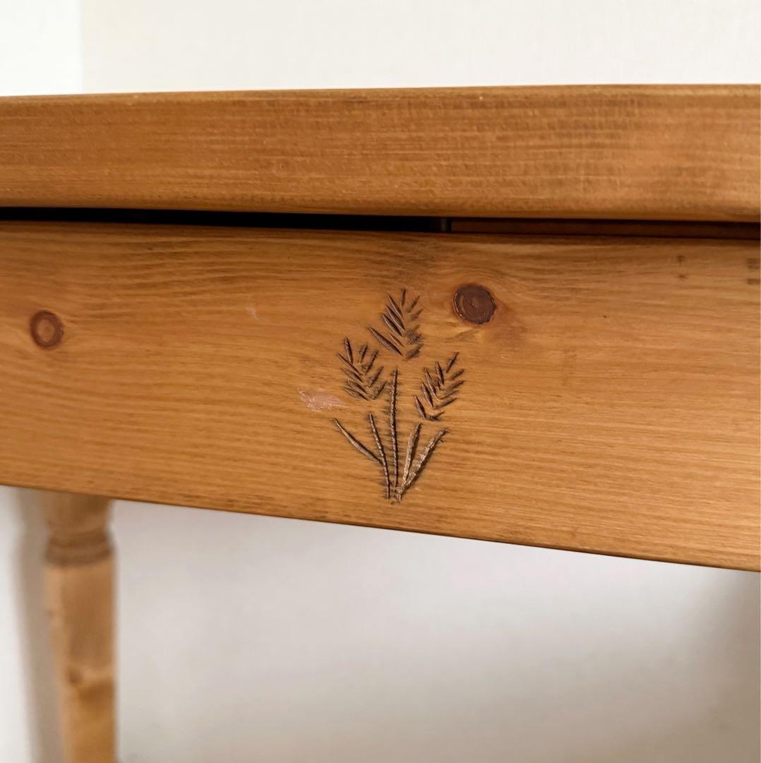 カントリー　デスク　机　作業机　勉強机