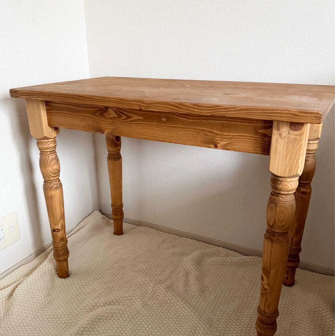 カントリー　デスク　机　作業机　勉強机