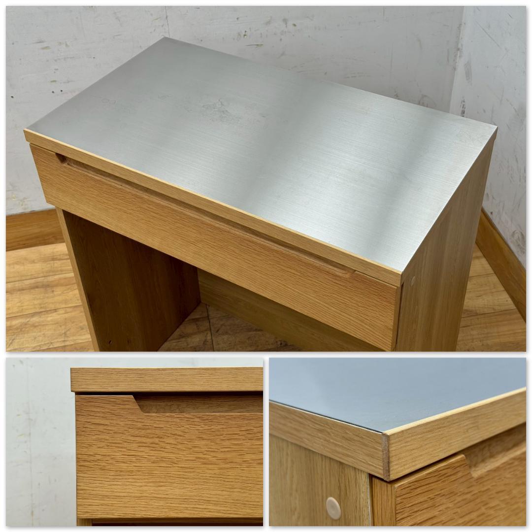 T1586☆展示品☆unico　ウニコ　LOM　ロム　レンジ台　キッチンボード