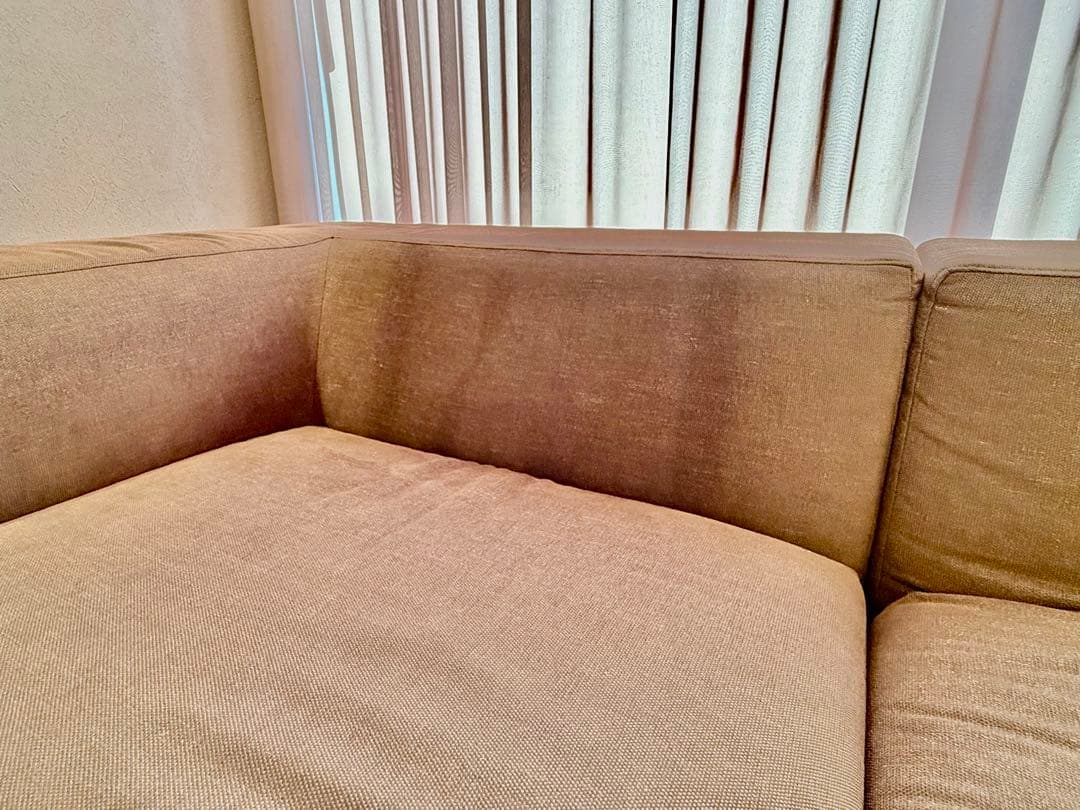 【右】eilersen(アイラーセン)コーナーソファ 3分割発送(バラ売り不可)