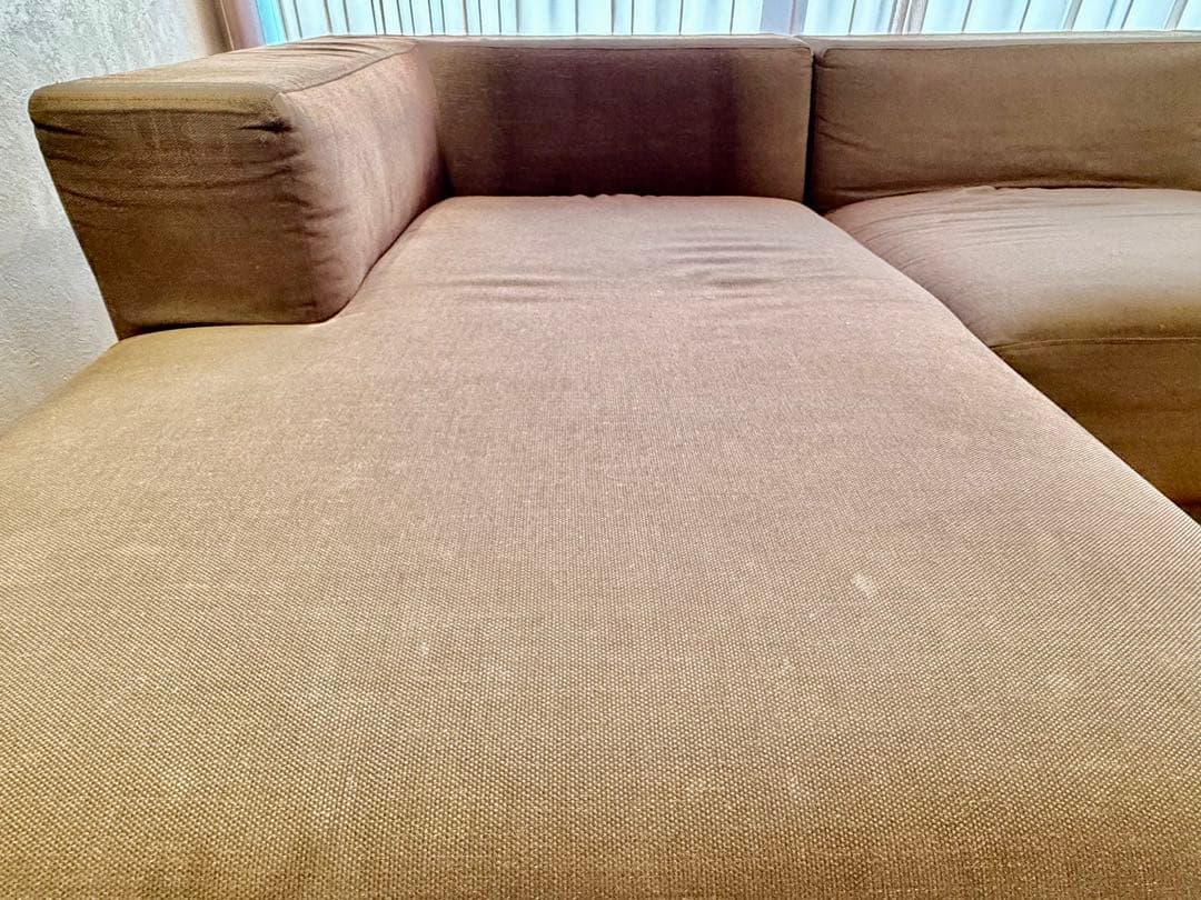 【右】eilersen(アイラーセン)コーナーソファ 3分割発送(バラ売り不可)