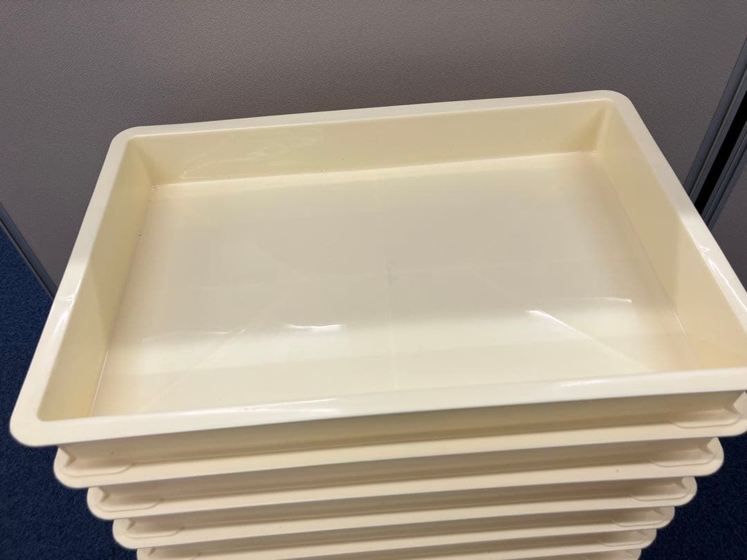 フードテナー クリーム色 12個セット