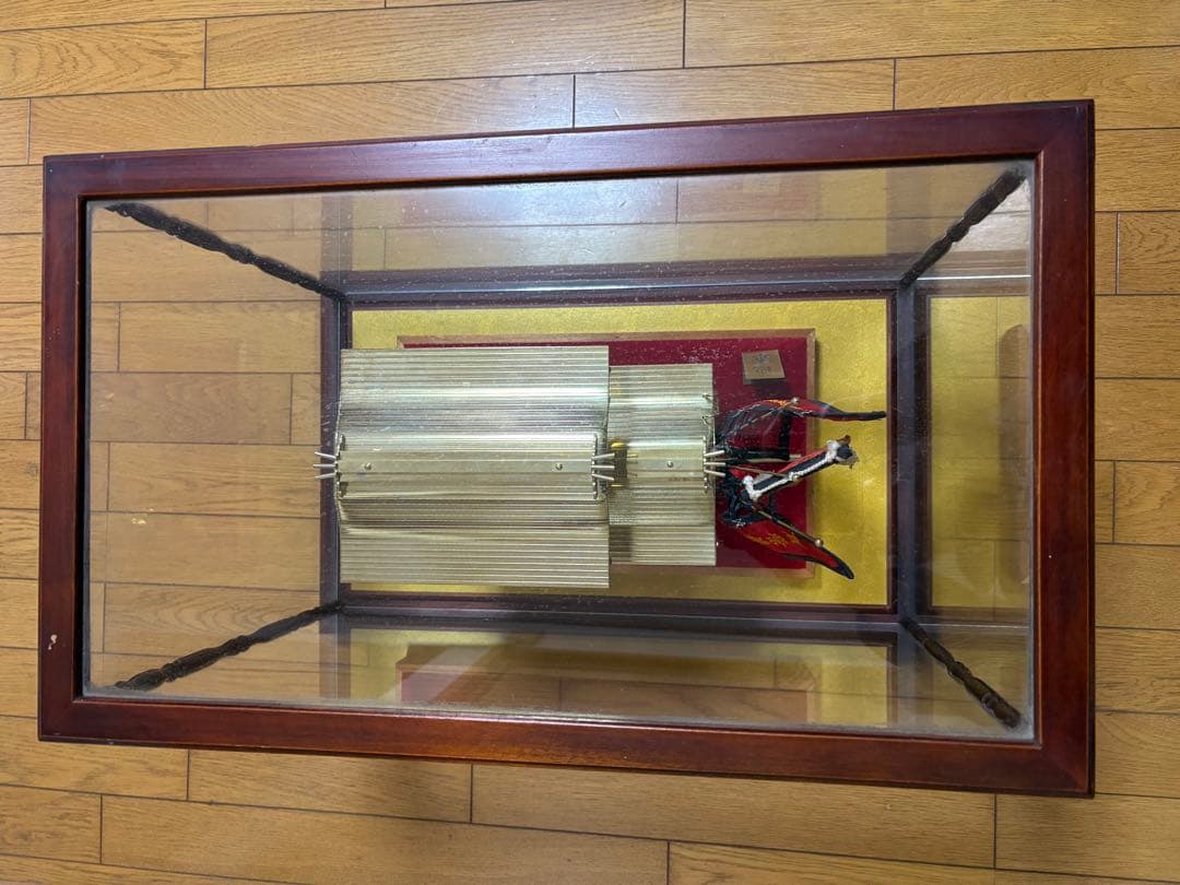 地車　だんじり祭り　黄銅無垢造 18金総メッキ　7.6kg 置物　模型　工芸品