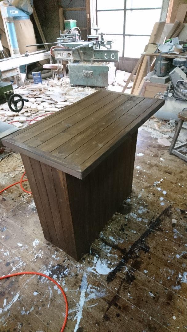 カウンターテーブル キッチンカウンター diy