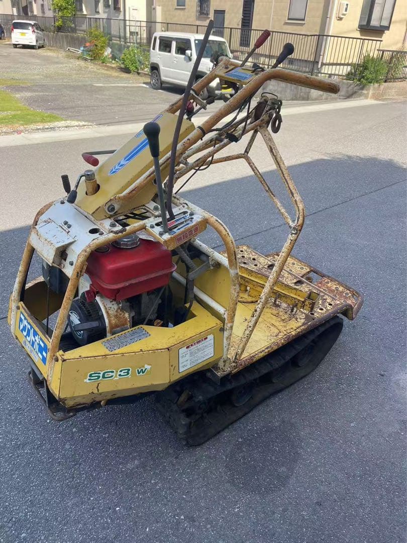 林業運搬車　SC3W　マウントポニー　最大直引力330㎏　セイレイ工業