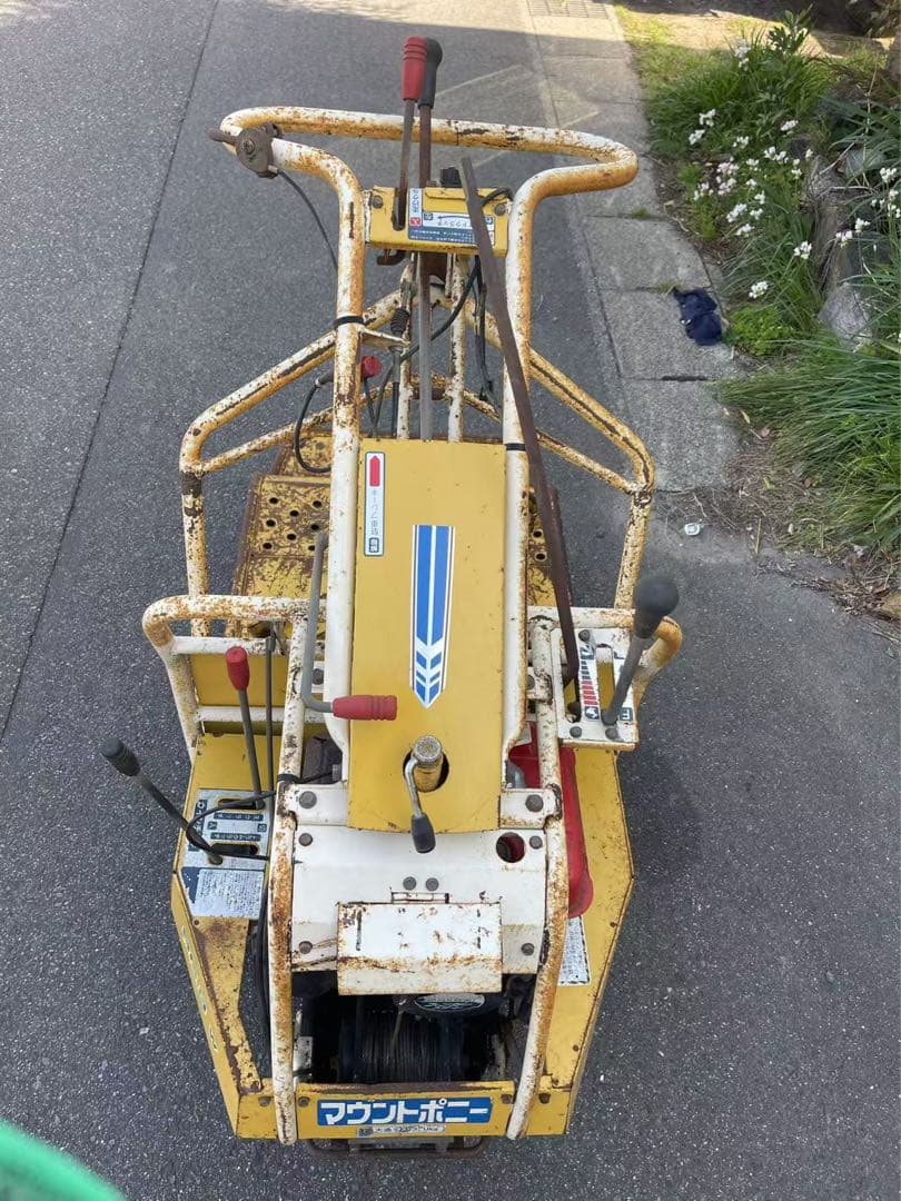 林業運搬車　SC3W　マウントポニー　最大直引力330㎏　セイレイ工業