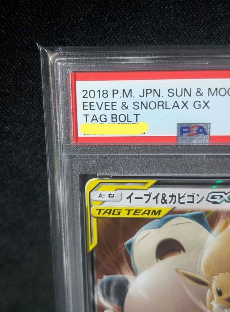 <週末限定価格‼️1点限り>イーブイ＆カビゴンGX RR PSA10